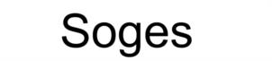Товарный знак «Soges» (№1266061)
